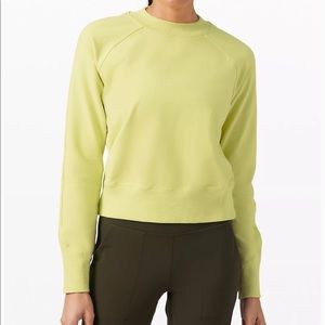 Lululemon cropped sweatshirt